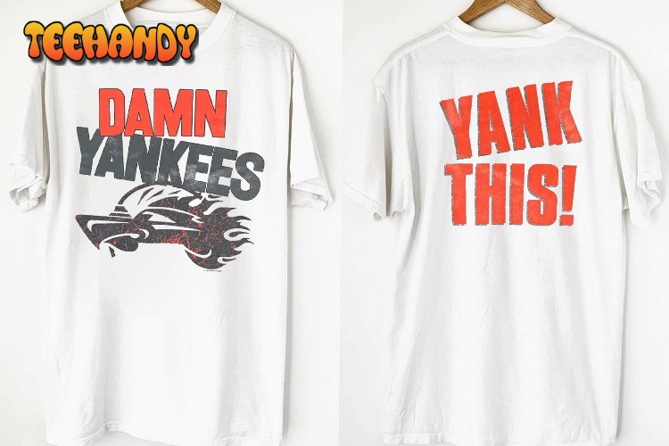 Damn Yankees KFA Summer Tour 1991 T-Shirt, Damn Yankees on Tour ’91 T-Shirt