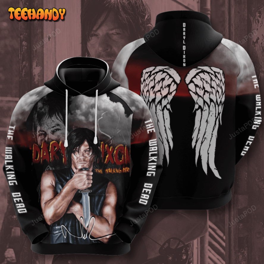 Daryl Dixon And The Walking Dead Fans 3D Hoodie For Men For Women