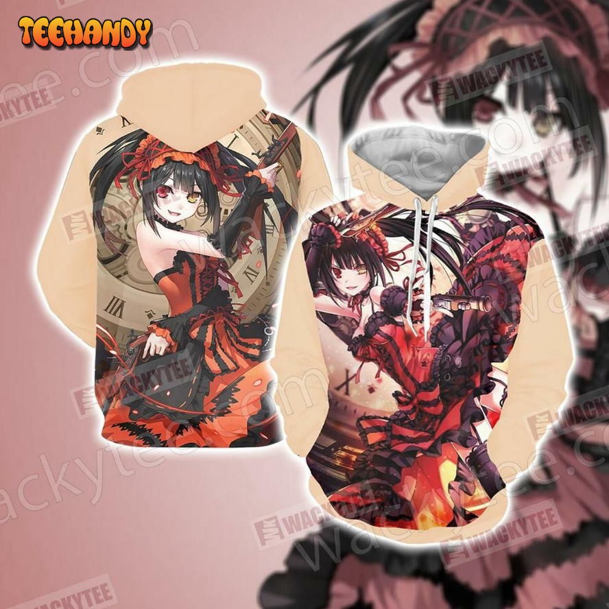 Date A Live – Kurumi Unisex 3D Hoodie All Over Print Hoodie