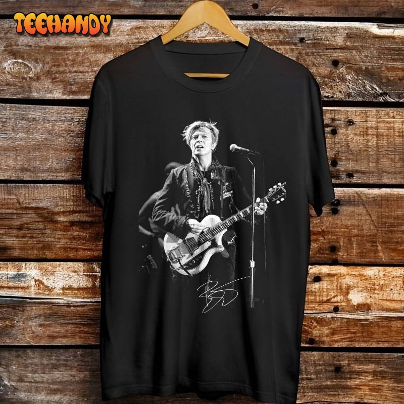 David Bowie Vintage T-Shirt, David Bowie Shirt, David Bowie Classic Rock Shirt