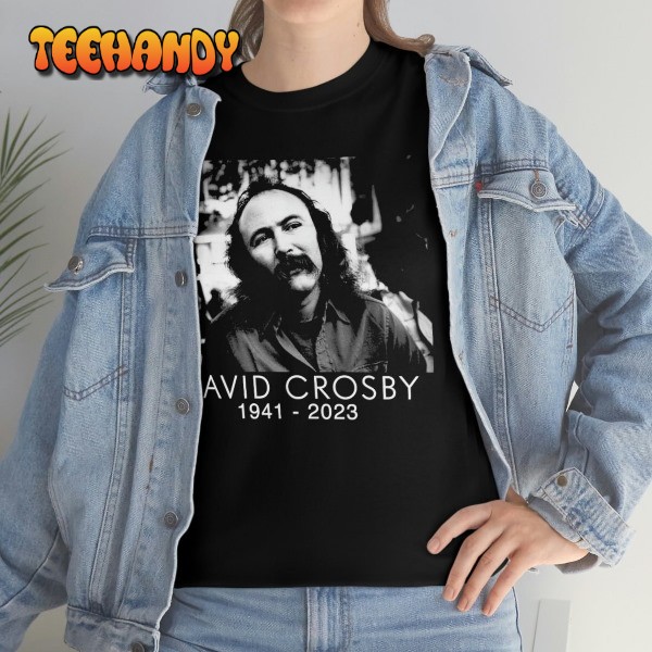 David Crosby Memorial Shirt