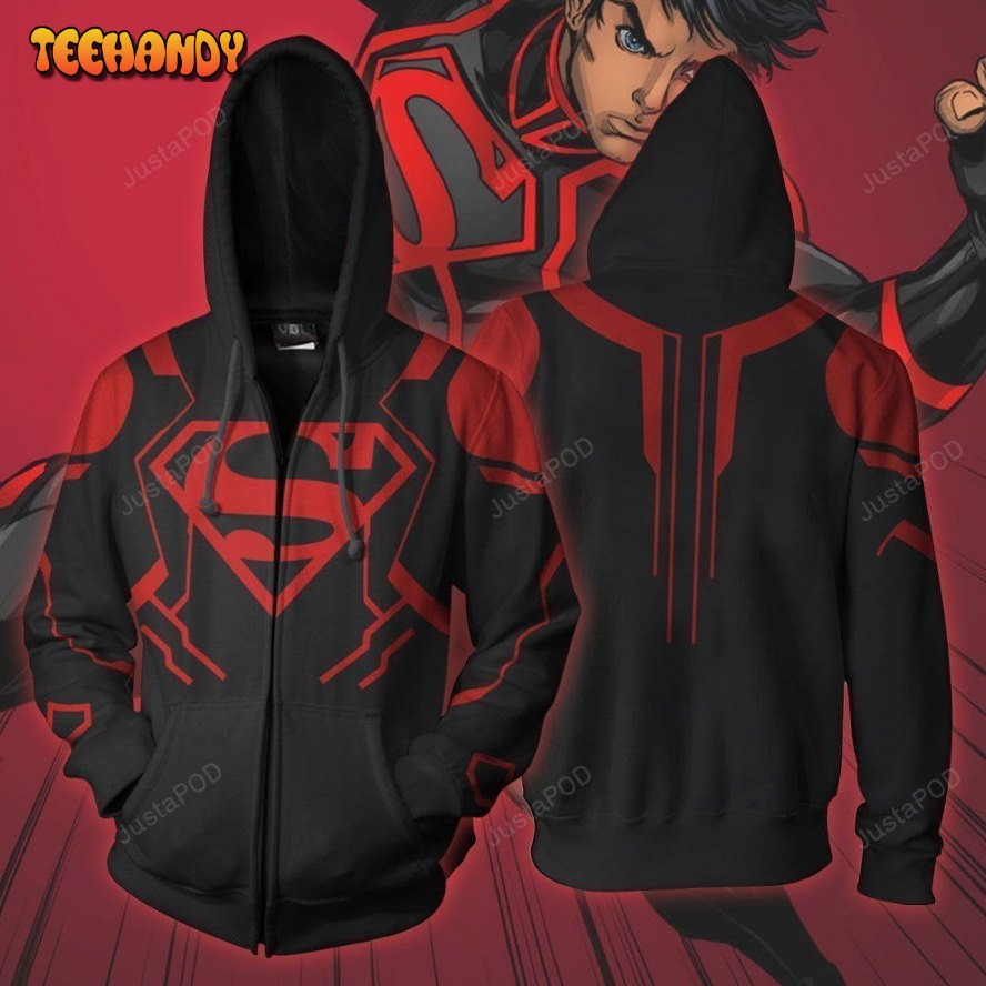 DC COMICS Superboy Cosplay 3D Hoodie For Men Women Hoodie