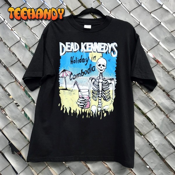 Dead Kennedys Cambodian Skeleton 90s T-Shirt, Dead Kennedys T-Shirt