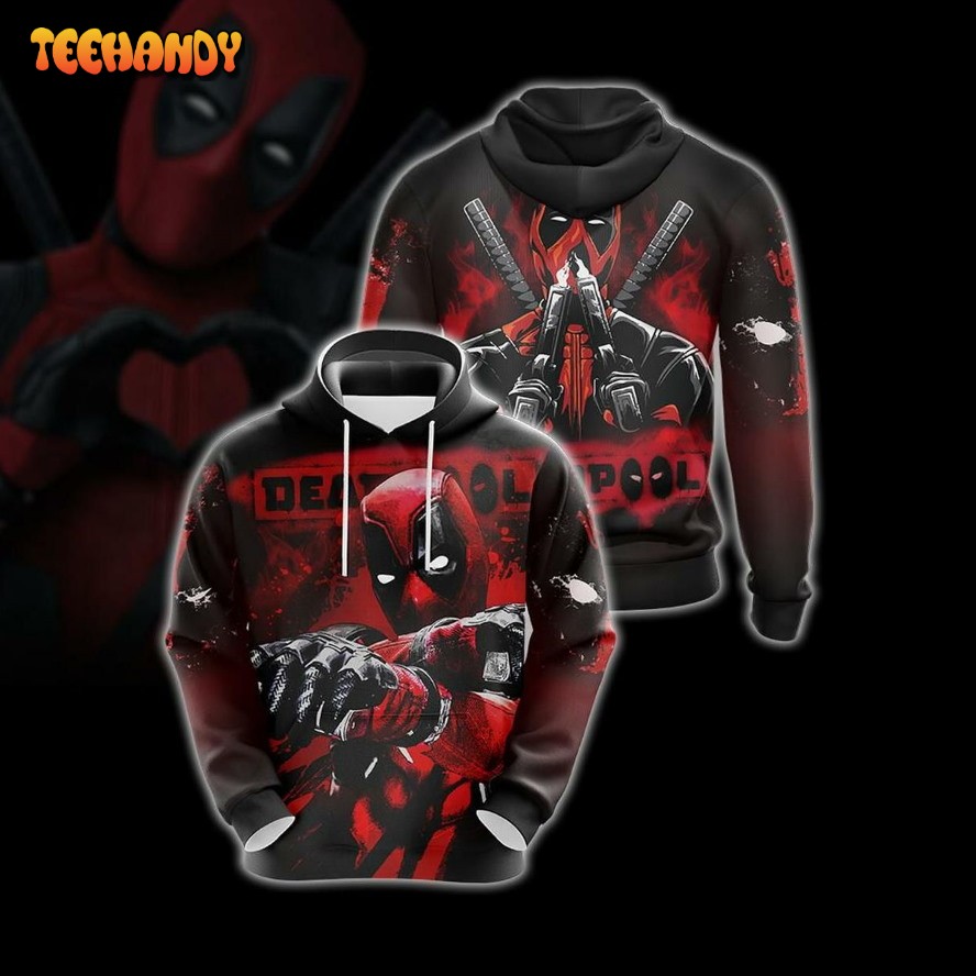 Deadpool New Unisex 3D Hoodie All Over Print Hoodie