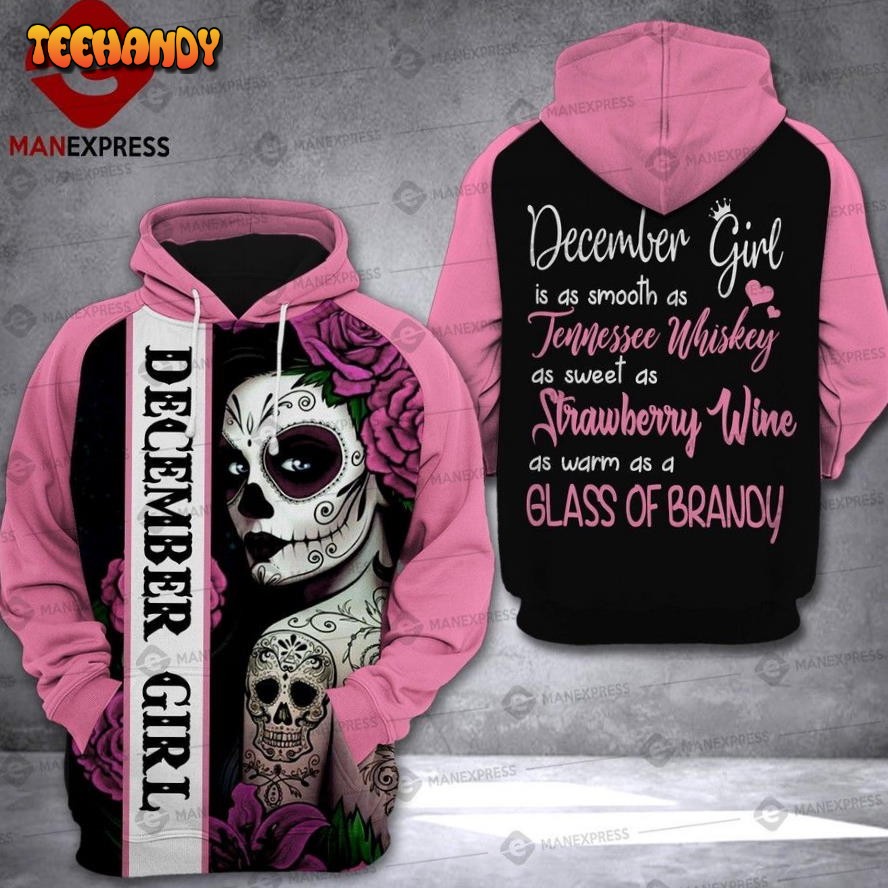 December Girl All Over Printed 3D Hoodie Sweatshirt