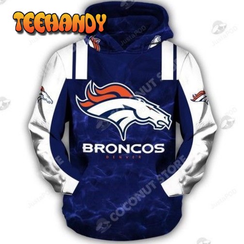 Denver Broncos 3d Hoodie For Men For Women All Over Printed Hoodie