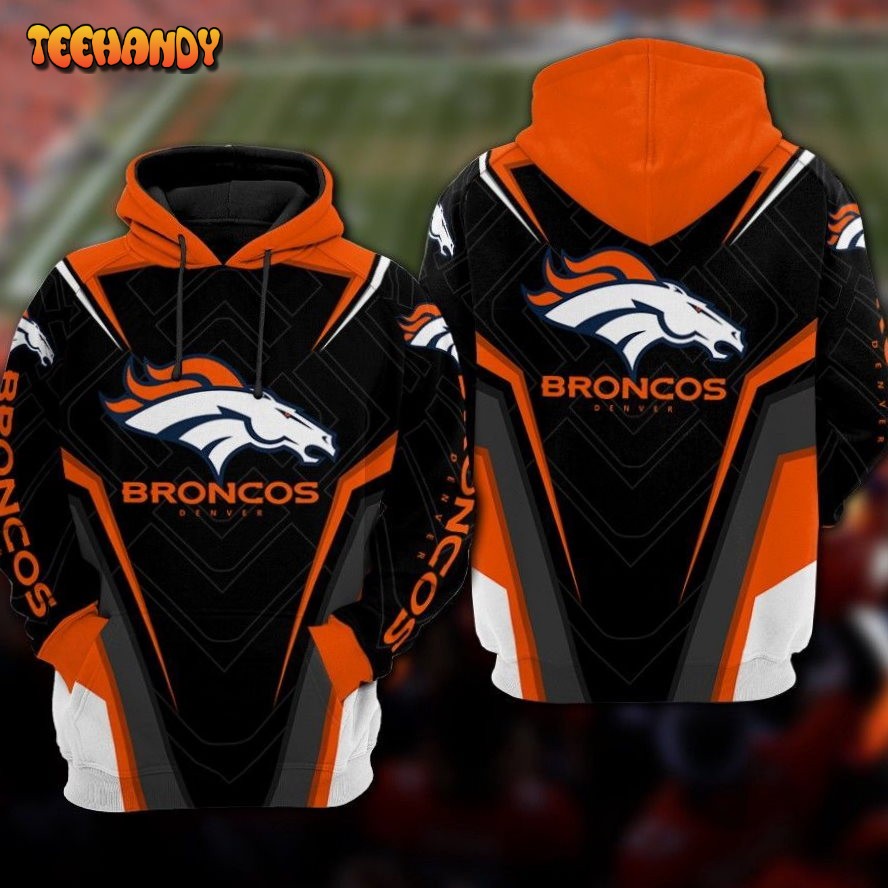 Denver Broncos 3D Hoodie Sweatshirt For Fans Men Women Hoodie