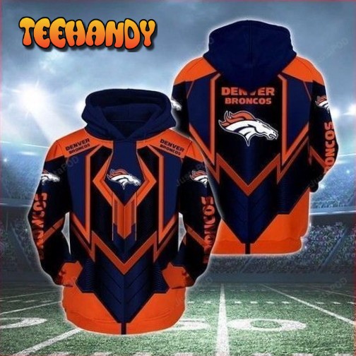 Denver Broncos Football 2020 Pullover And Zippered Hoodies Custom 3d