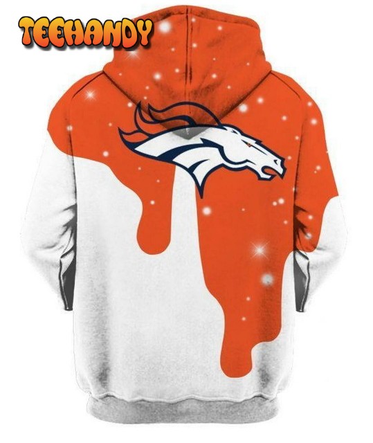 Denver Broncos Nfl Football Pullover Hoodie All Over Print 3D Hoodie