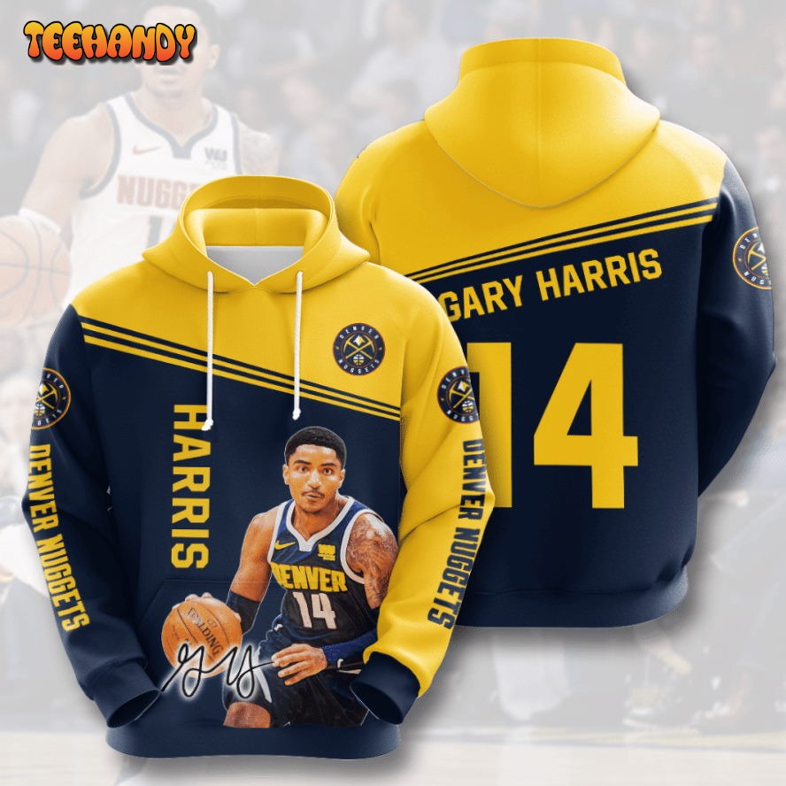 DENVER NUGGETS Gary Harris 3D Hoodie For Men For Women Hoodie