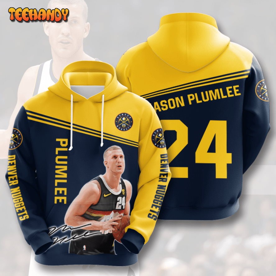 DENVER NUGGETS Mason Plumlee 3D Hoodie For Men Women Hoodie