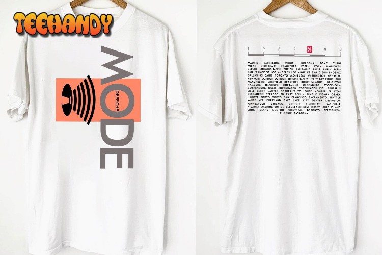 Depeche Mode 1987-1988 Music For The Masses Tour T-Shirt