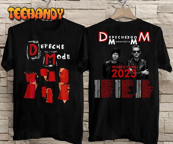 Depeche Mode Memento Mori World Tour 2023 T-Shirt