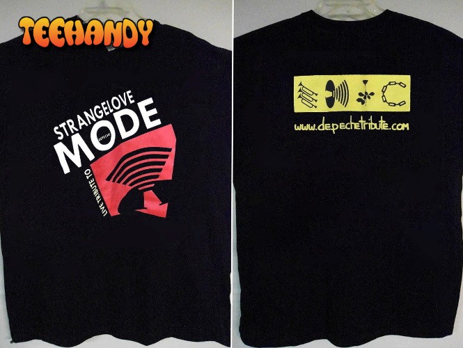 Depeche Mode Strangelove Tribute Band T-shirt, Depeche Mode T-Shirt