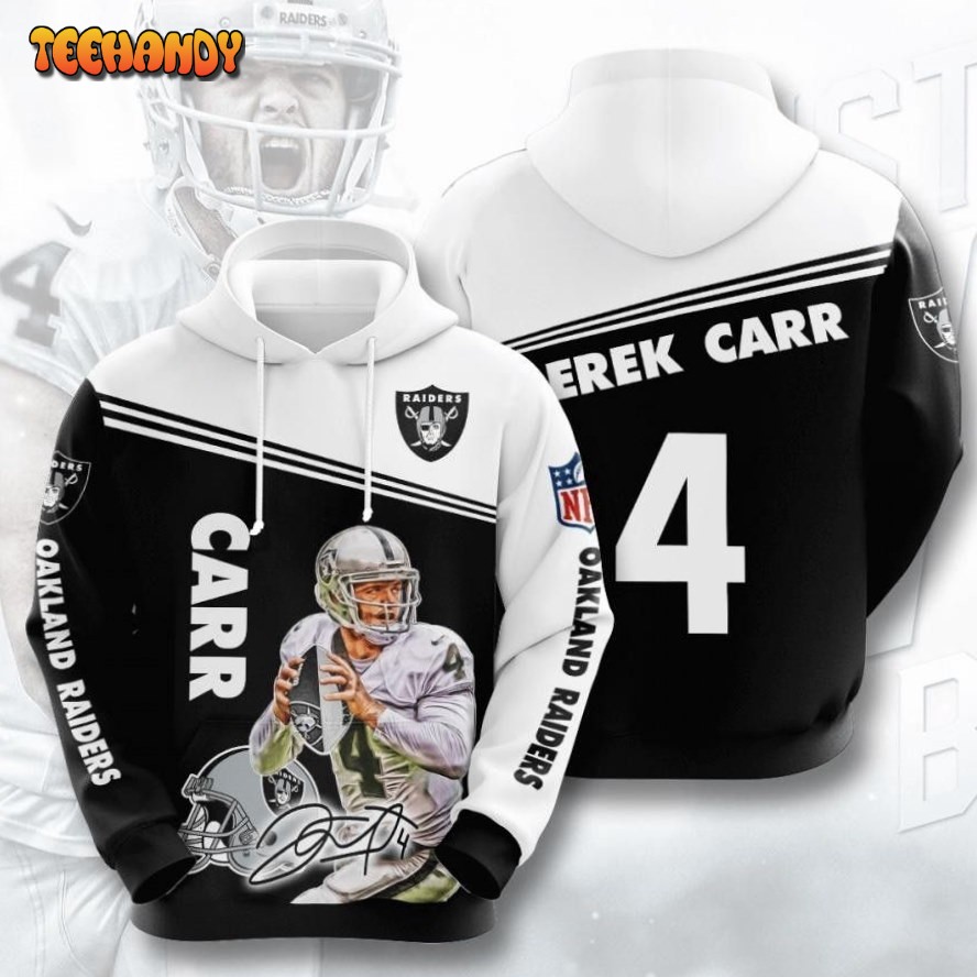 DEREK CARR 3D Hoodie For Men For Women All Over Printed Hoodie