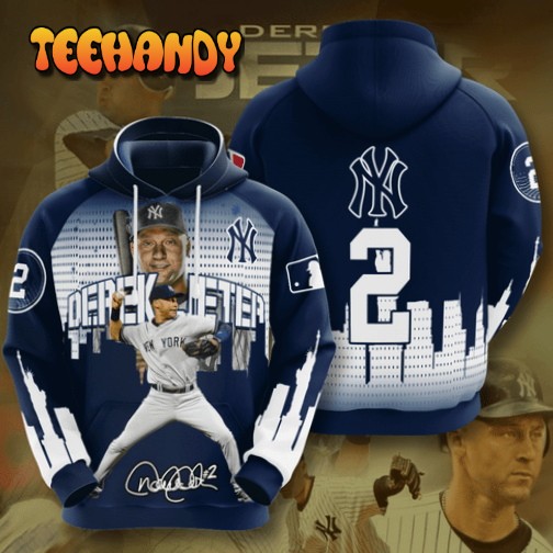 Derek Jeter New York Yankees 3D Hoodie For Men For Women Hoodie