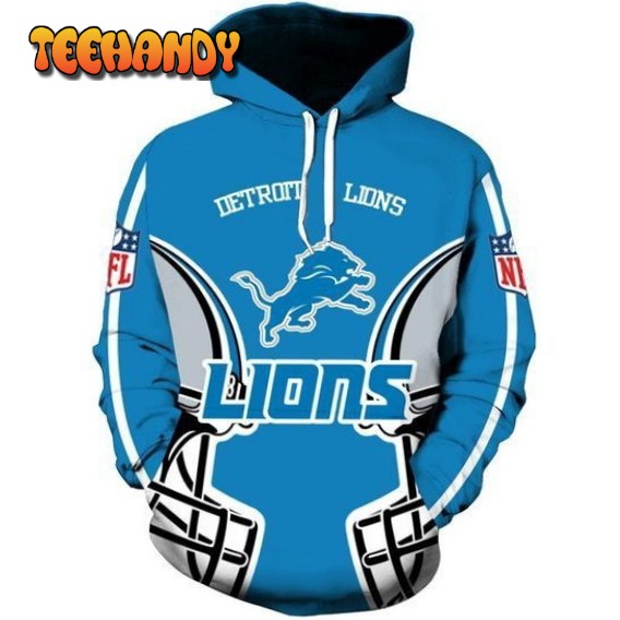 Detroit Lions 3D Hoodie Sweatshirt For Fans Men Women Hoodie