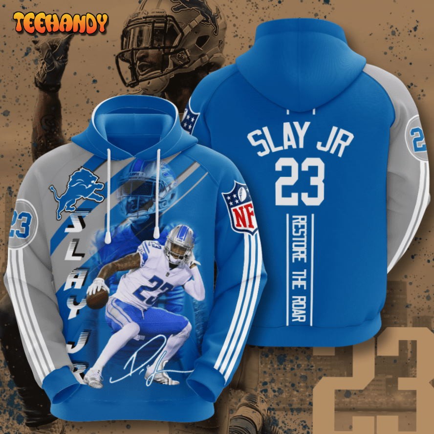 Detroit Lions Darius Slay Jr 3D Hoodie For Men For Women Hoodie