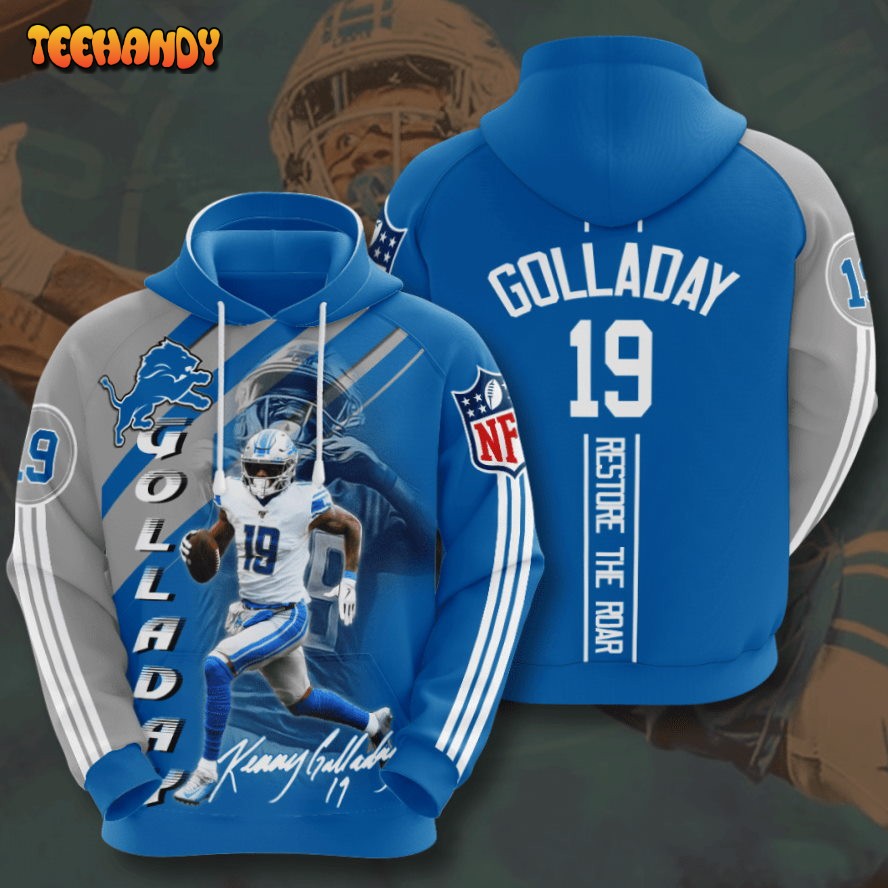 Detroit Lions Kenny Golladay 3D Hoodie For Men For Women Hoodie