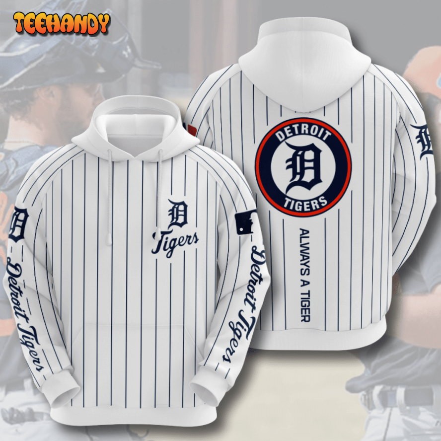 Detroit Tigers 3D Hoodie