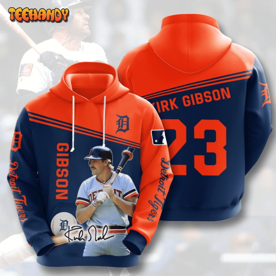 DETROIT TIGERS Kirk Gibson 3D Hoodie For Men For Women Hoodie