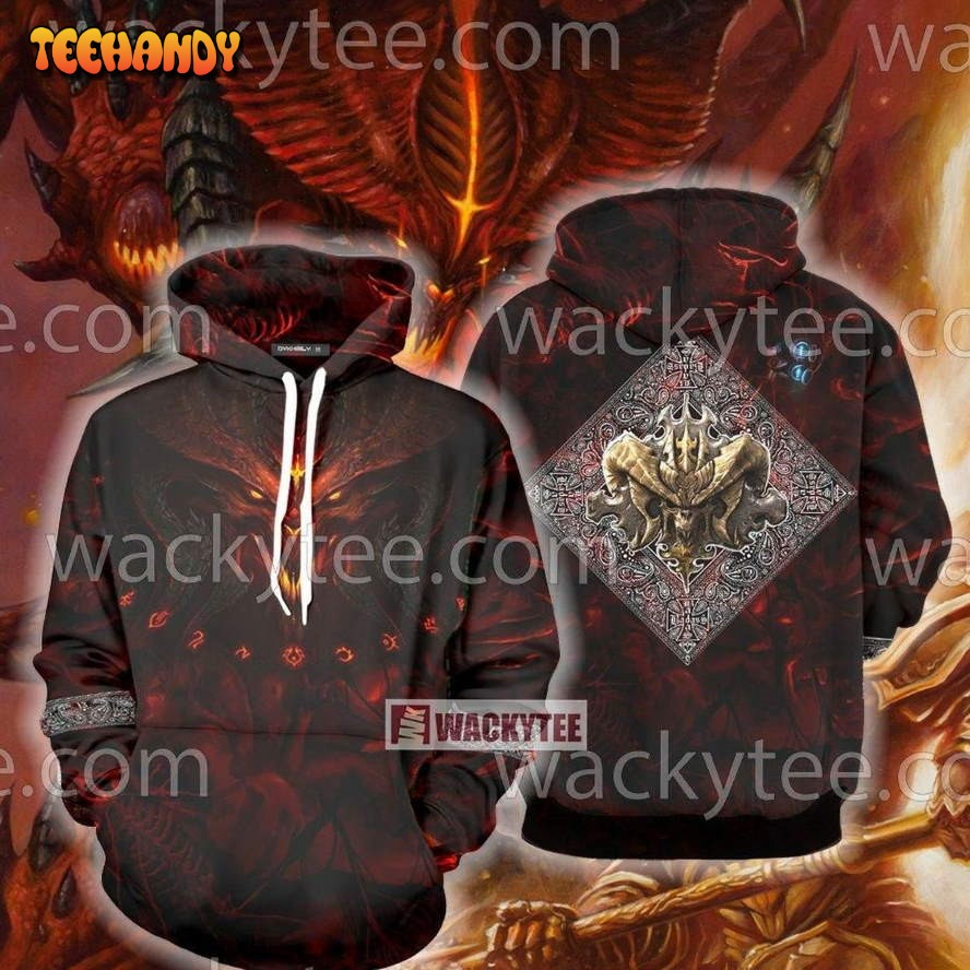 Diablo Iii Cosplay 3D Hoodie All Over Print Hoodie