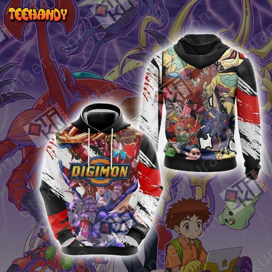 Digimon – Tentomon Unisex 3D Hoodie All Over Print Hoodie