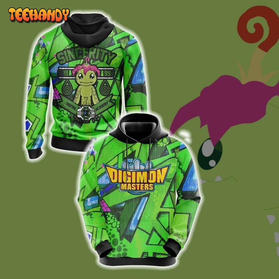 Digimon Master Sincerity Unisex 3D Hoodie All Over Print Hoodie