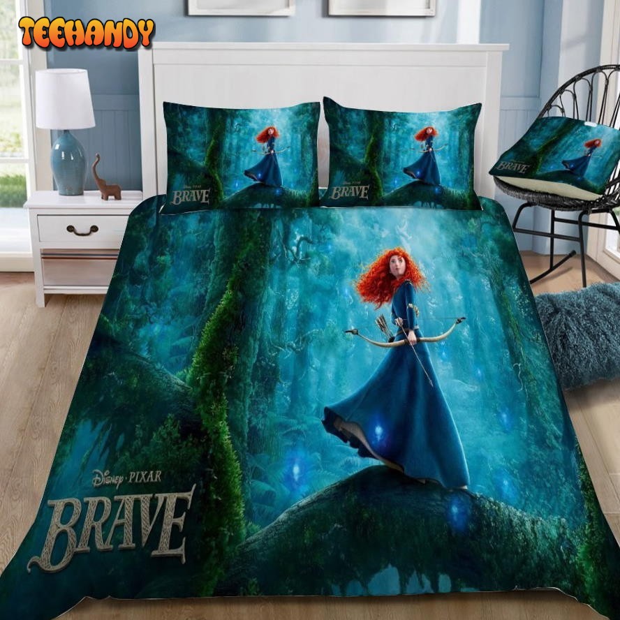 Disney Brave 3D Customized Duvet Cover Bedding Set