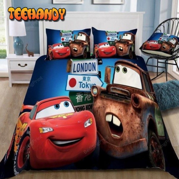 Disney Cars 3 Duvet Cover Bedding Set