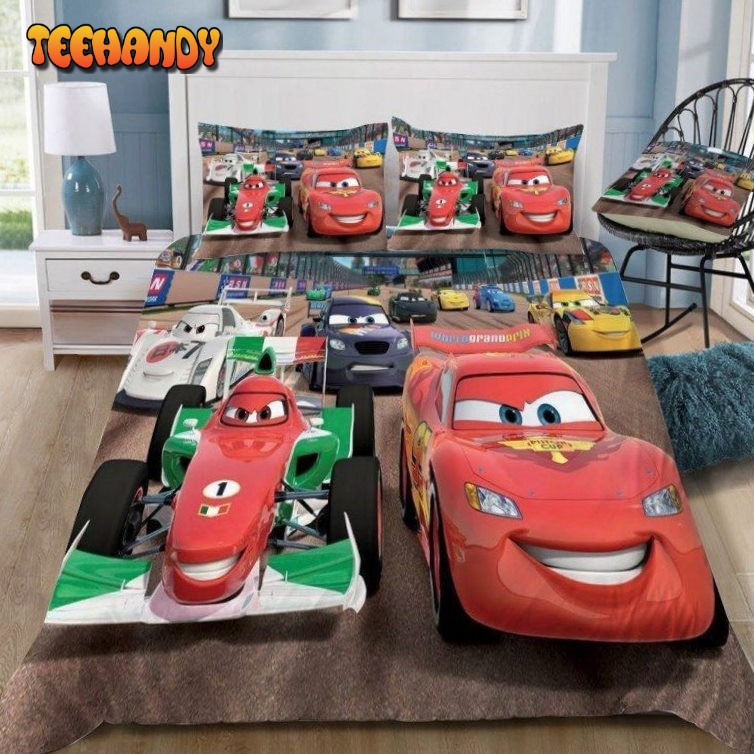 Disney Cars 8 Duvet Cover Bedding Set