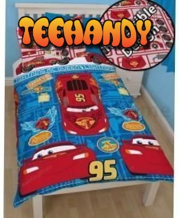 Disney Cars Deconstructed Single Duvet Cover Set – Disney Cars Bedding