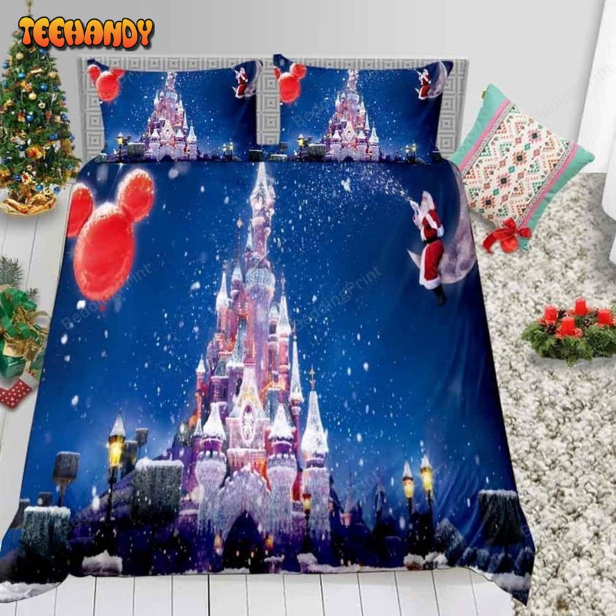 Disney Castle Bedding Set Great Gifts For Birthday Christmas Thanksgiving