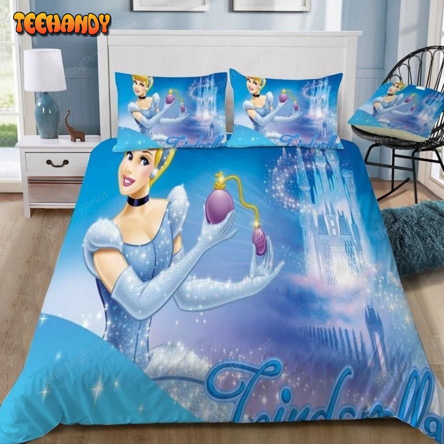 Disney Cinderella Duvet Cover Bedding Set