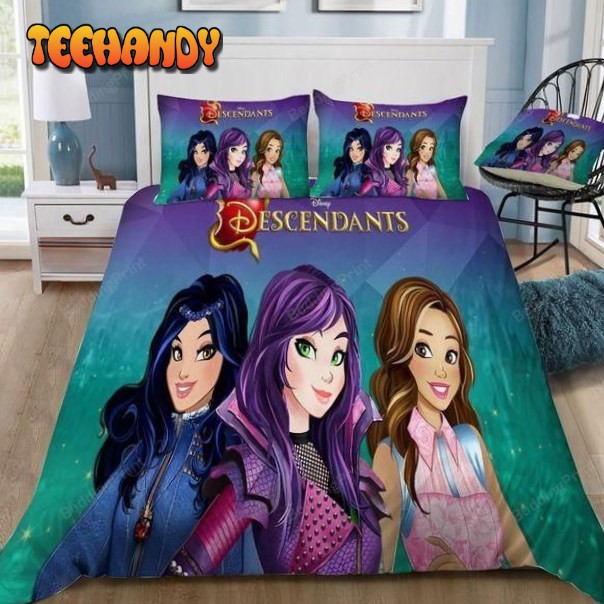 Disney Descendants Duvet Cover Bedding Set Dup