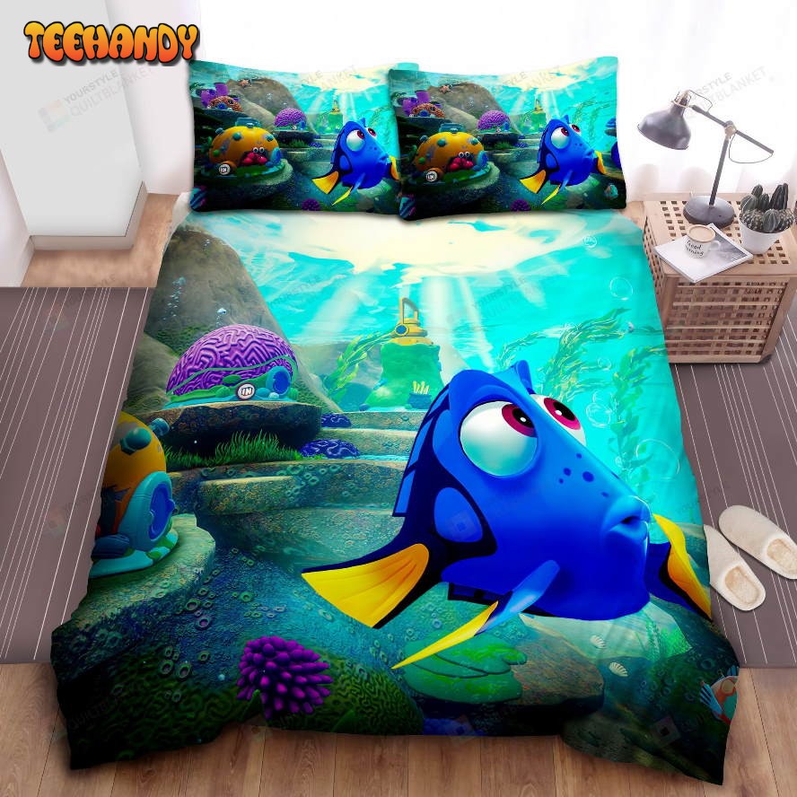 Disney Finding Dory Infinitive Playset Promo Art Comforter Bedding Sets