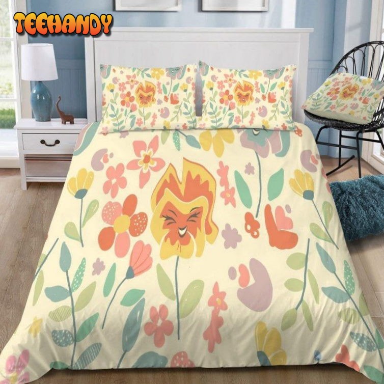 Disney Flower Duvet Cover Bedding Set