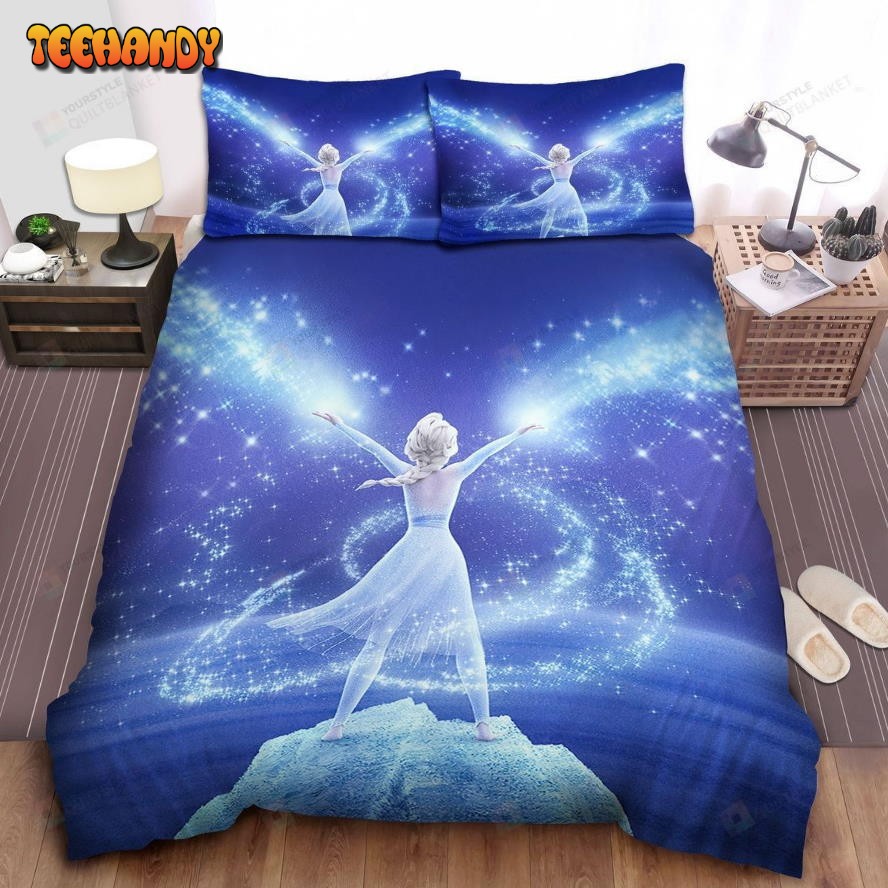 Disney Frozen Elsa Performing Her Magic Spread Comforter Bedding Sets