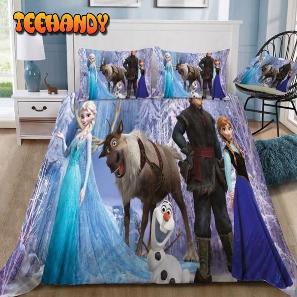 Disney Frozen Main Characters 17 Duvet Cover Bedding Set