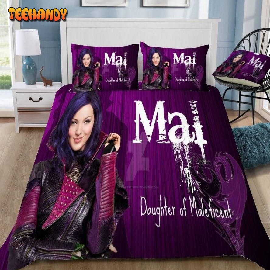 Disney Mal Daughter Of Maleficent Duvet Cover Bedding Set