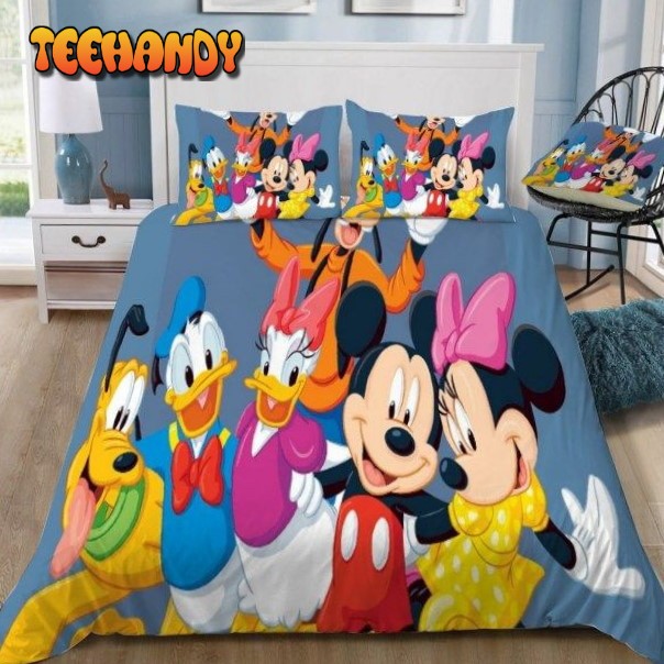 Disney Mickey Mouse And Friends Animation Bedding Set