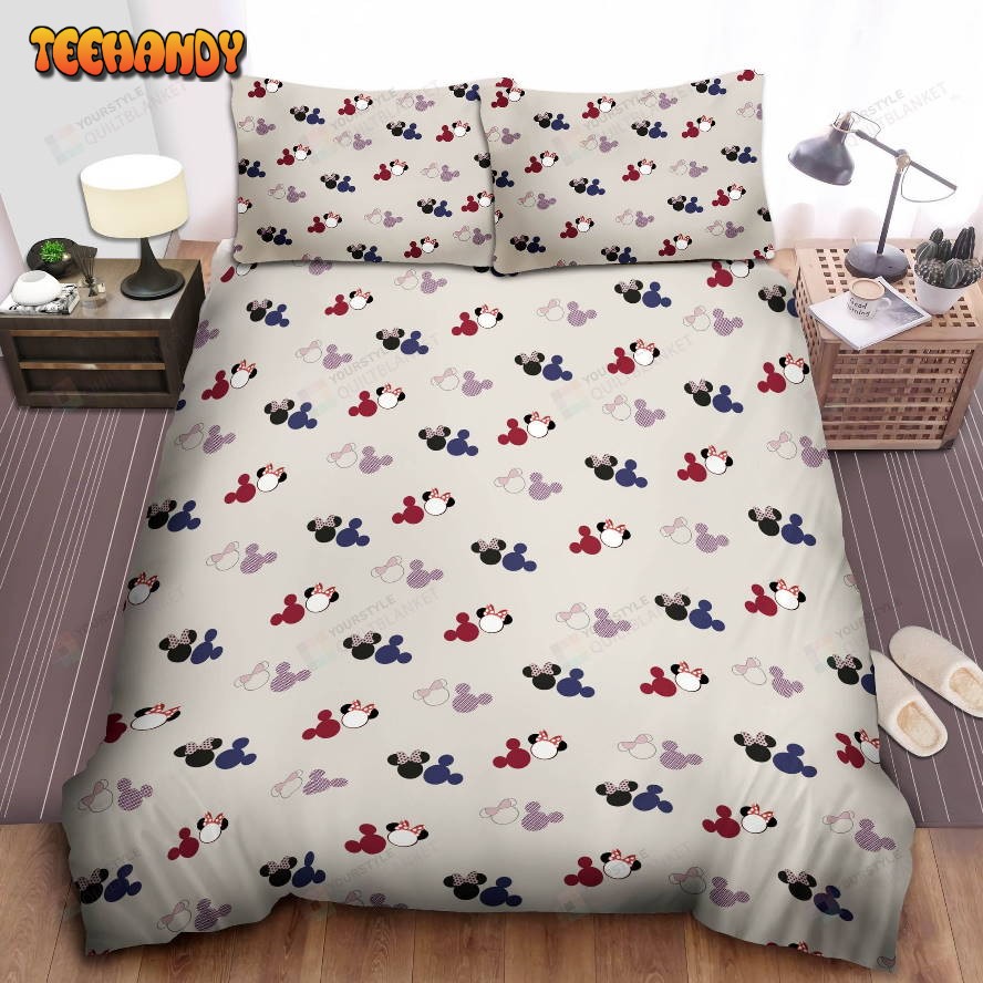 Disney Mickey Mouse Bed Sheets Spread Duvet Cover Bedding Set