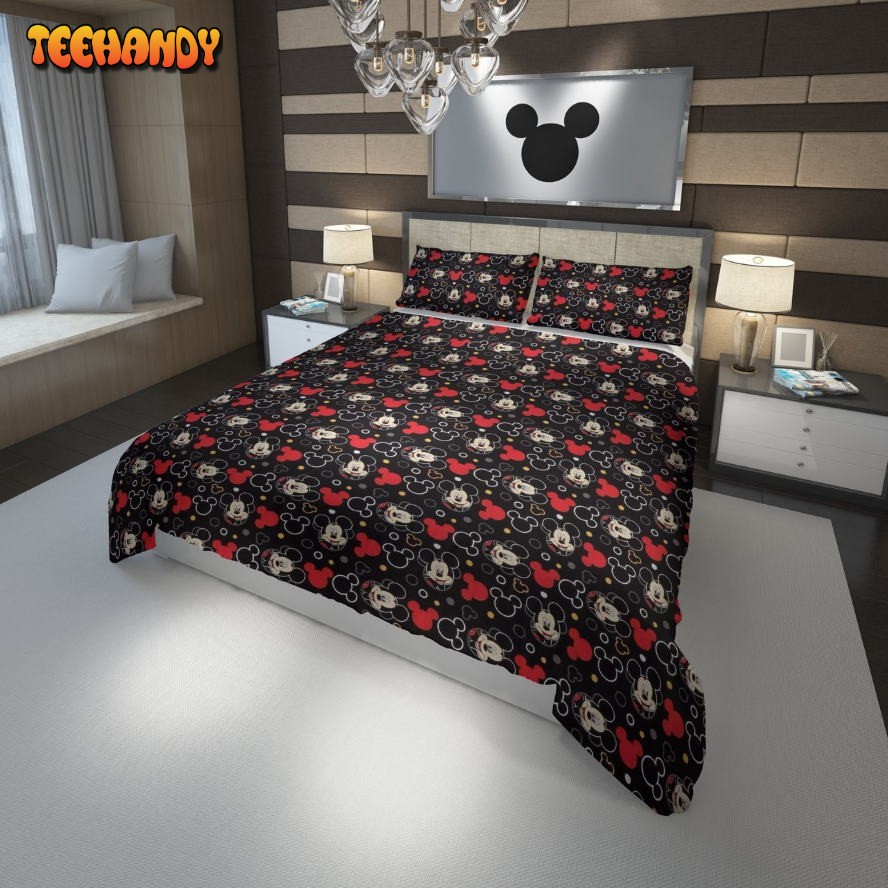 Disney Mickey Mouse Custom 3D Customized Duvet Cover Bedding Set