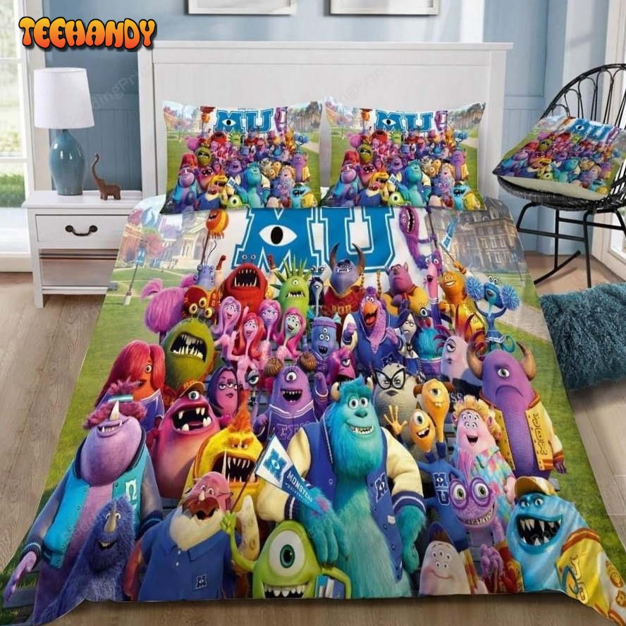 Disney Monsters University 3 Duvet Cover Bedding Set