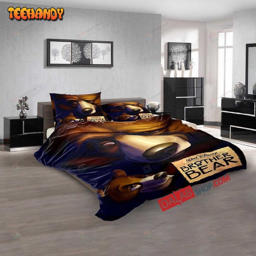 Disney Movies Brother Bear 2 (2006) D 3d Bedroom Sets Bedding Sets