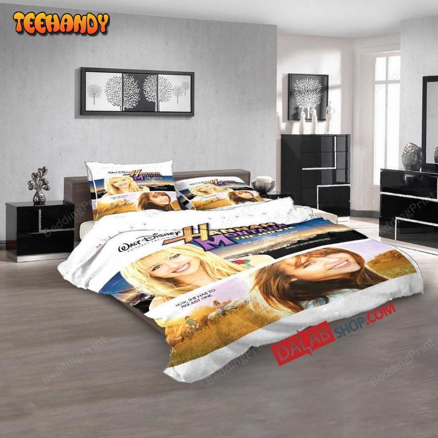 Disney Movies Hannah Montana The Movie (2009) D 3d Bedding Sets