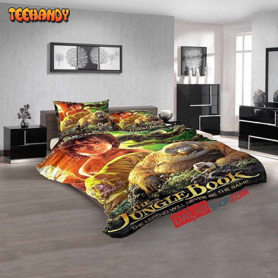 Disney Movies The Jungle Book 2016 D 3d Bedroom Sets Bedding Sets