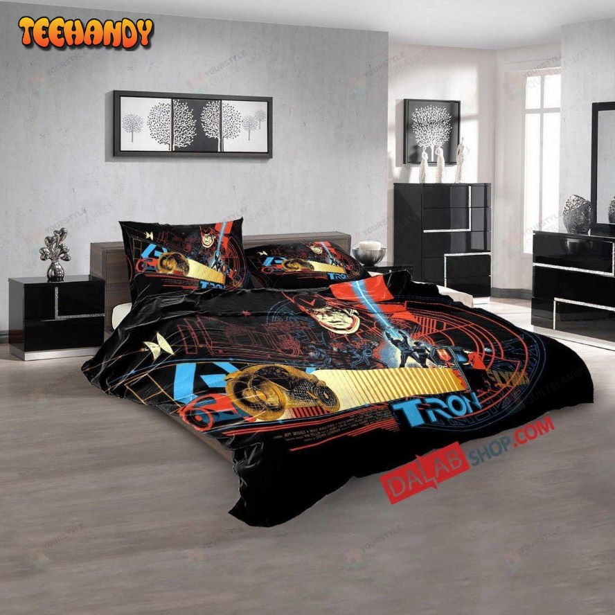 Disney Movies Tron N 3d Customized Duvet Cover Bedroom Sets Bedding Sets