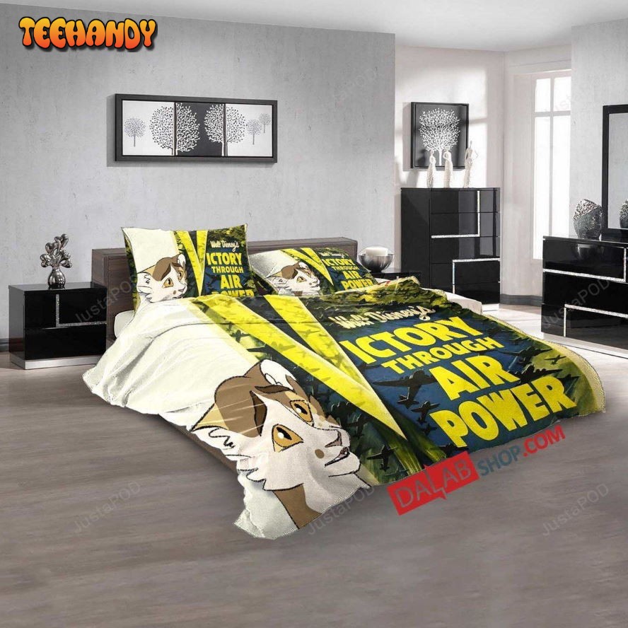 Disney Movies Victory Through Air Power (1943) N 3d Bedding Sets