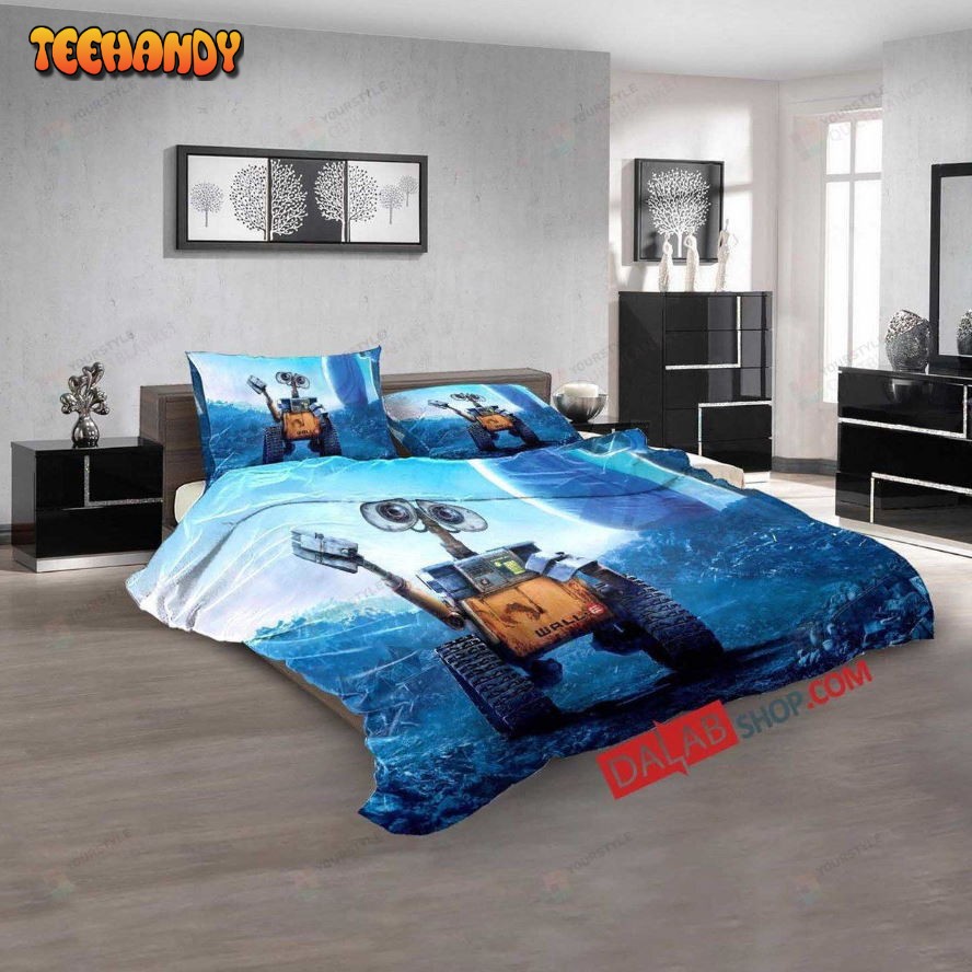 Disney Movies Wall E N 3d Customized Duvet Cover Bedroom Sets Bedding Sets